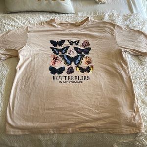 Oversized Butterfly T-Shirt